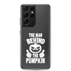 The Man Behind The Pumpkin Clear Case for Samsung®