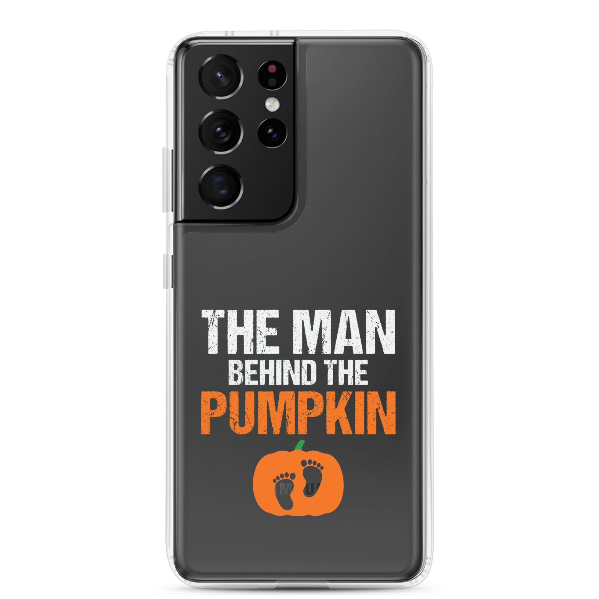 The Man Behind The Pumpkin Clear Case for Samsung®