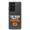 The Man Behind The Pumpkin Clear Case for Samsung®