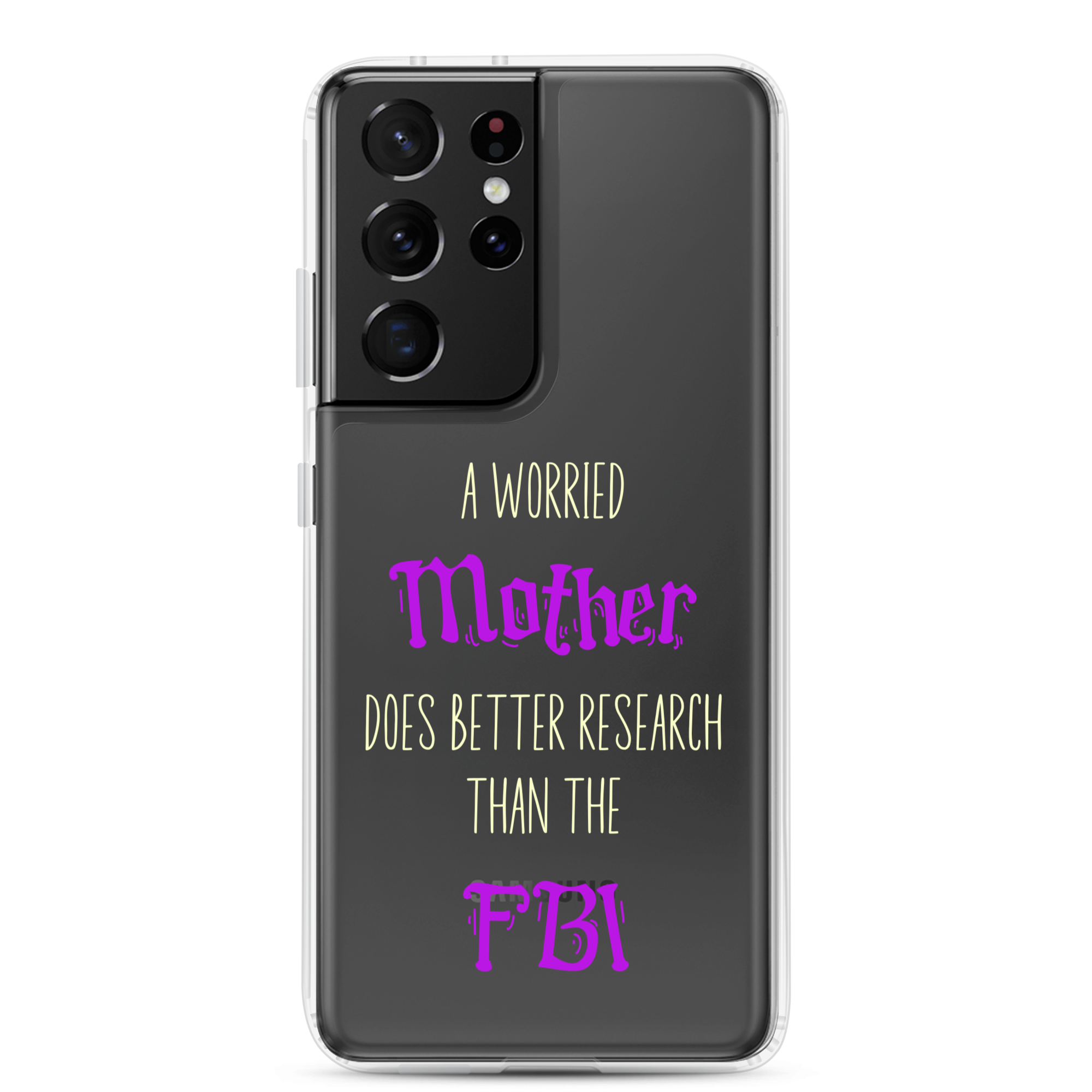 A Worried Mother Does Better Research Than The FBI Clear Case for Samsung®