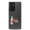 Wine Powering Moms Since Dawn Of Time Clear Case for Samsung®