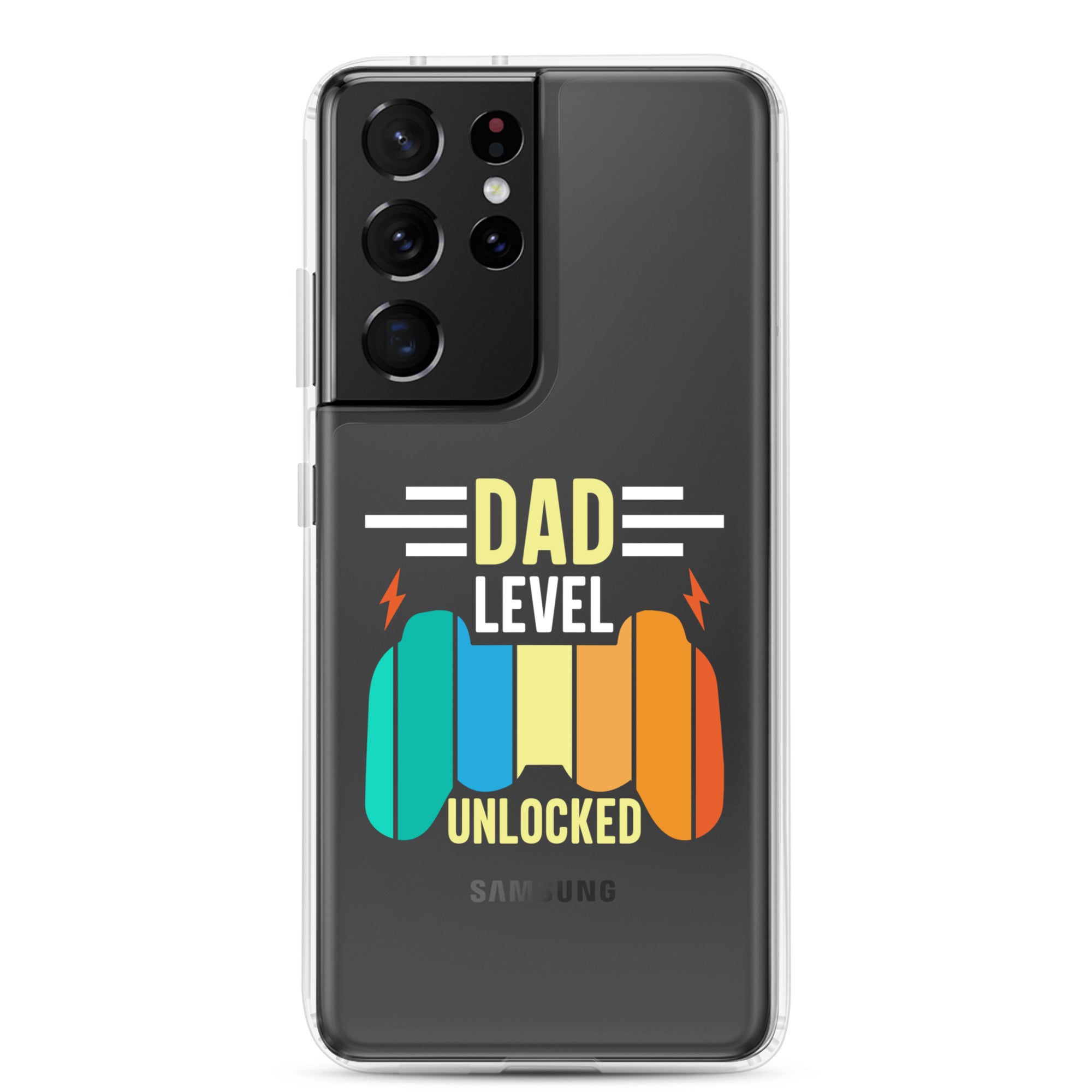 Dad Level Unlocked Clear Case for Samsung®