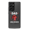 Dad Level Unlocked Clear Case for Samsung®