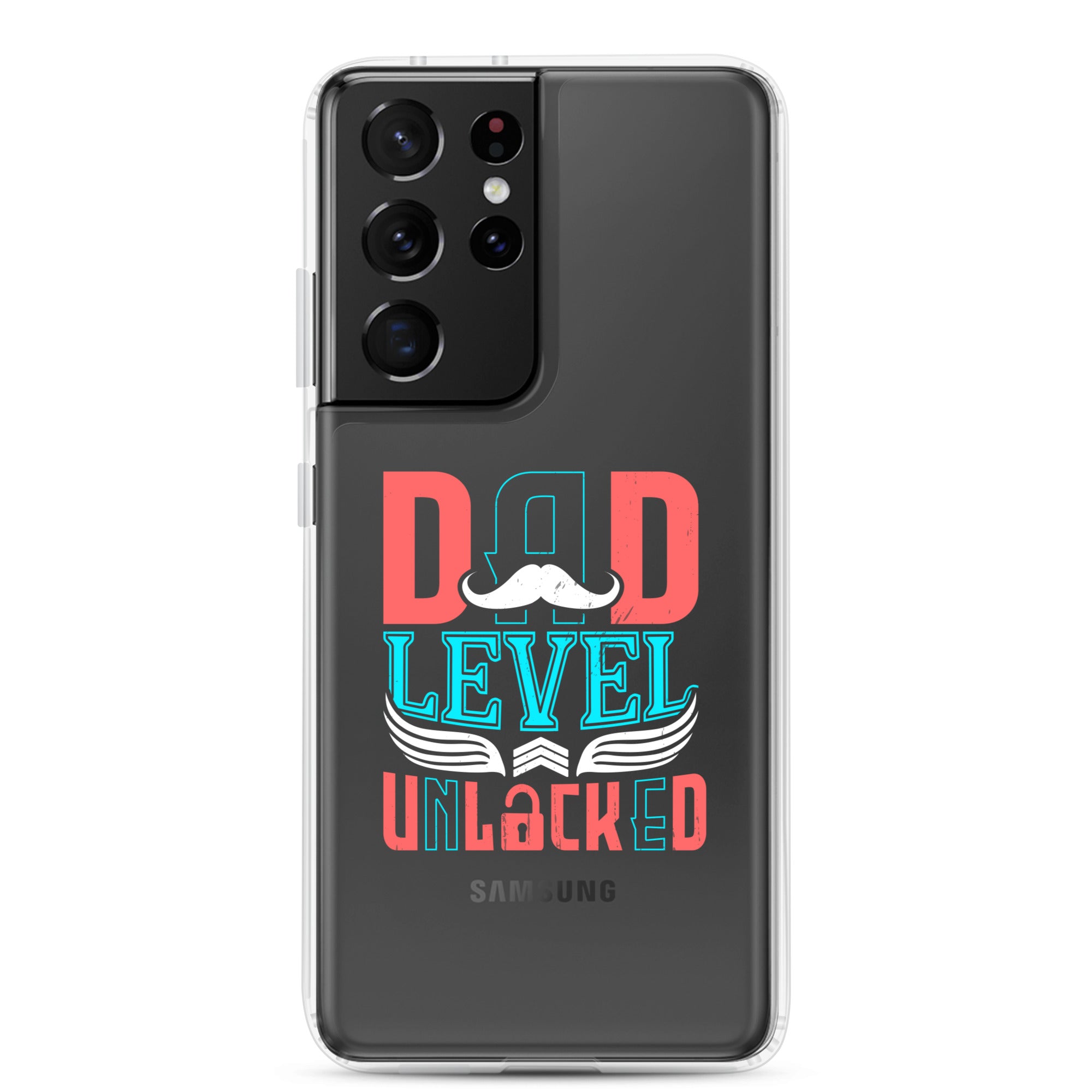 Dad Level Unlocked Clear Case for Samsung®