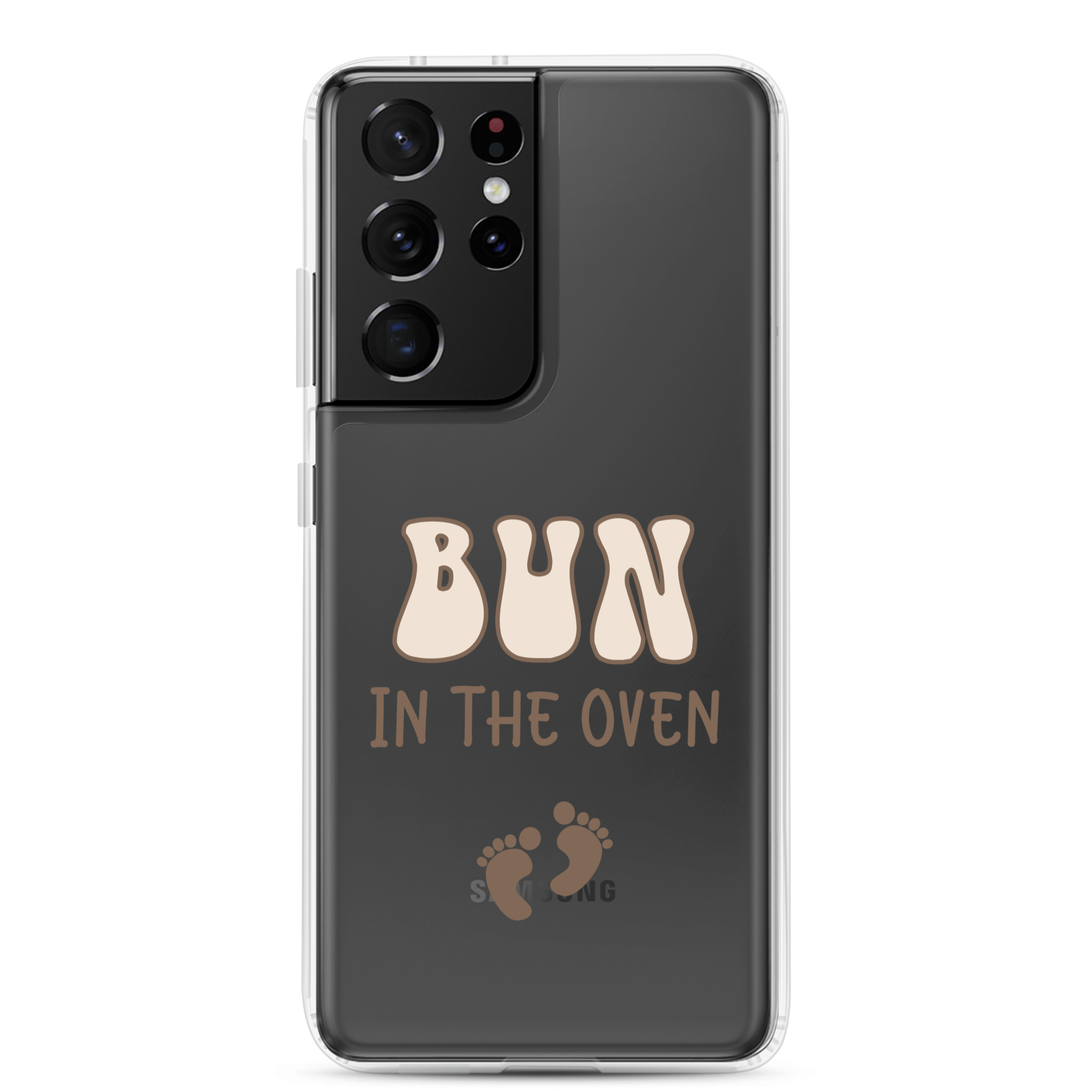 Bun In The Oven Clear Case for Samsung®