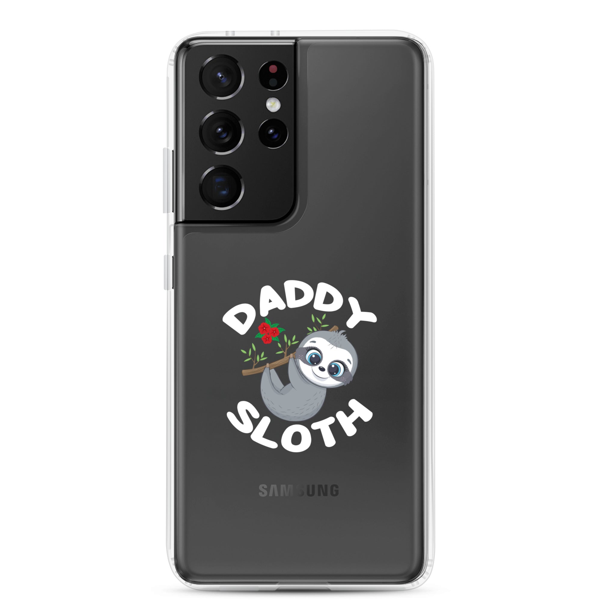 Daddy Sloth Clear Case for Samsung®