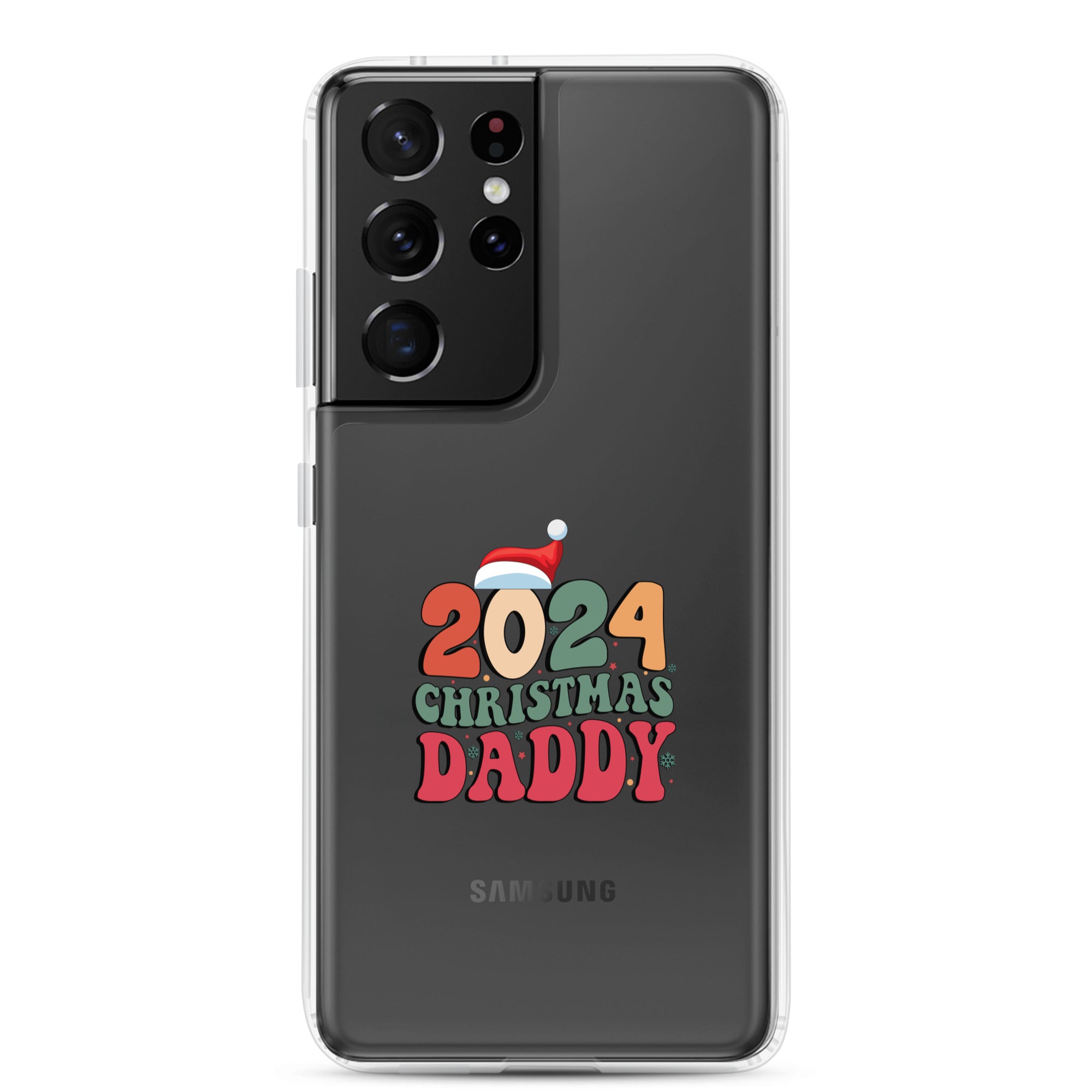 2024 Christmas Daddy Clear Case for Samsung®