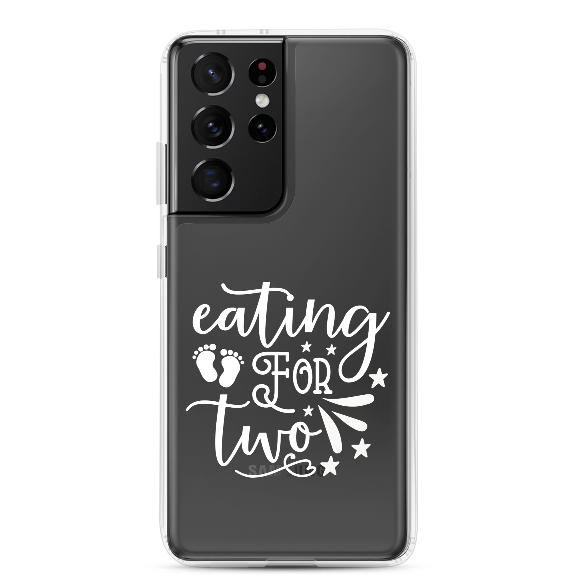 I'm Eating for Two Clear Case for Samsung®