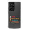 Papa, Bald Head, Bearded, Tattooed Clear Case for Samsung®