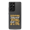 Surviving Fatherhood One Beer At A time Clear Case for Samsung®