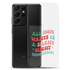 All Mama Wants Is A Silent Night Clear Case for Samsung®