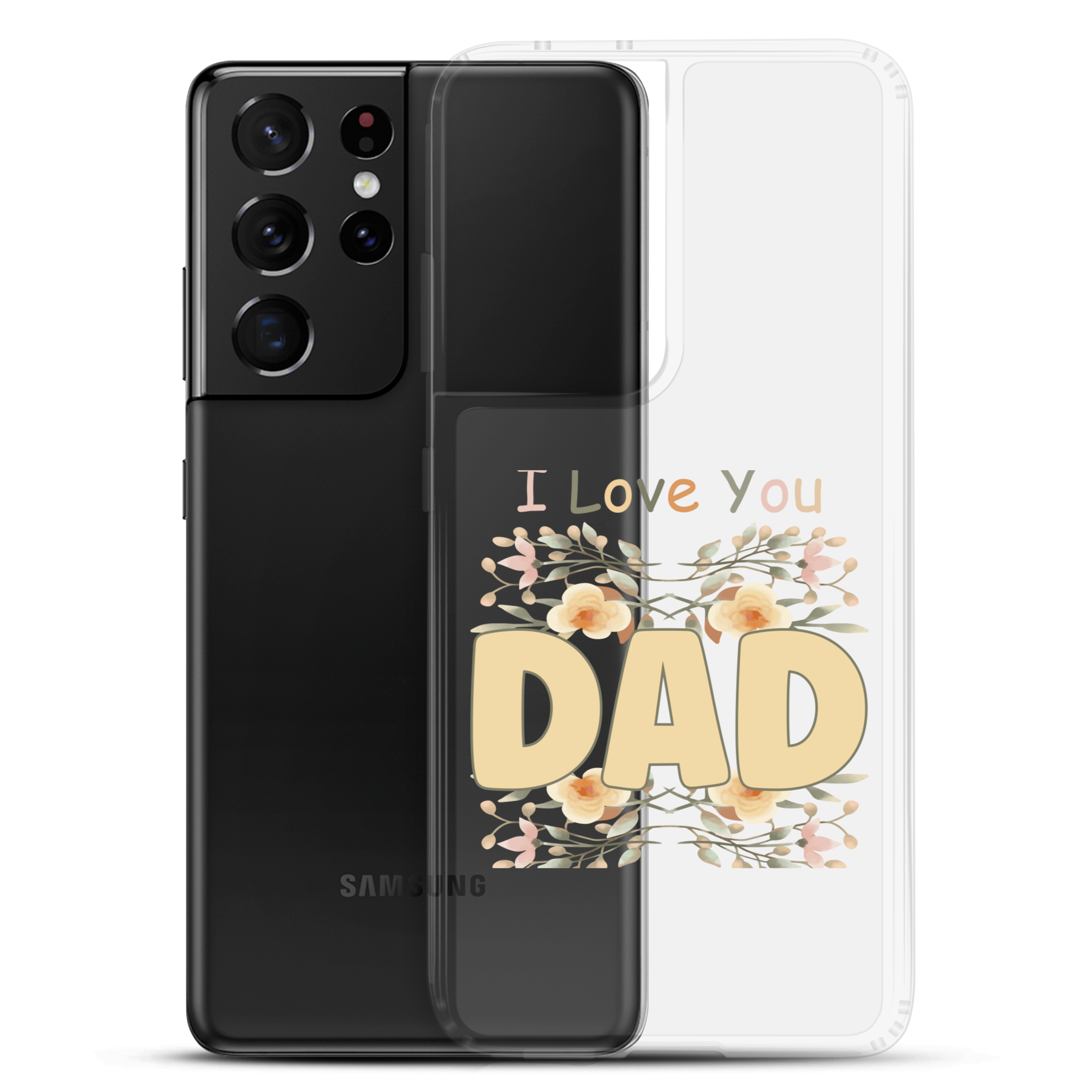 I Love You Dad Clear Case for Samsung®