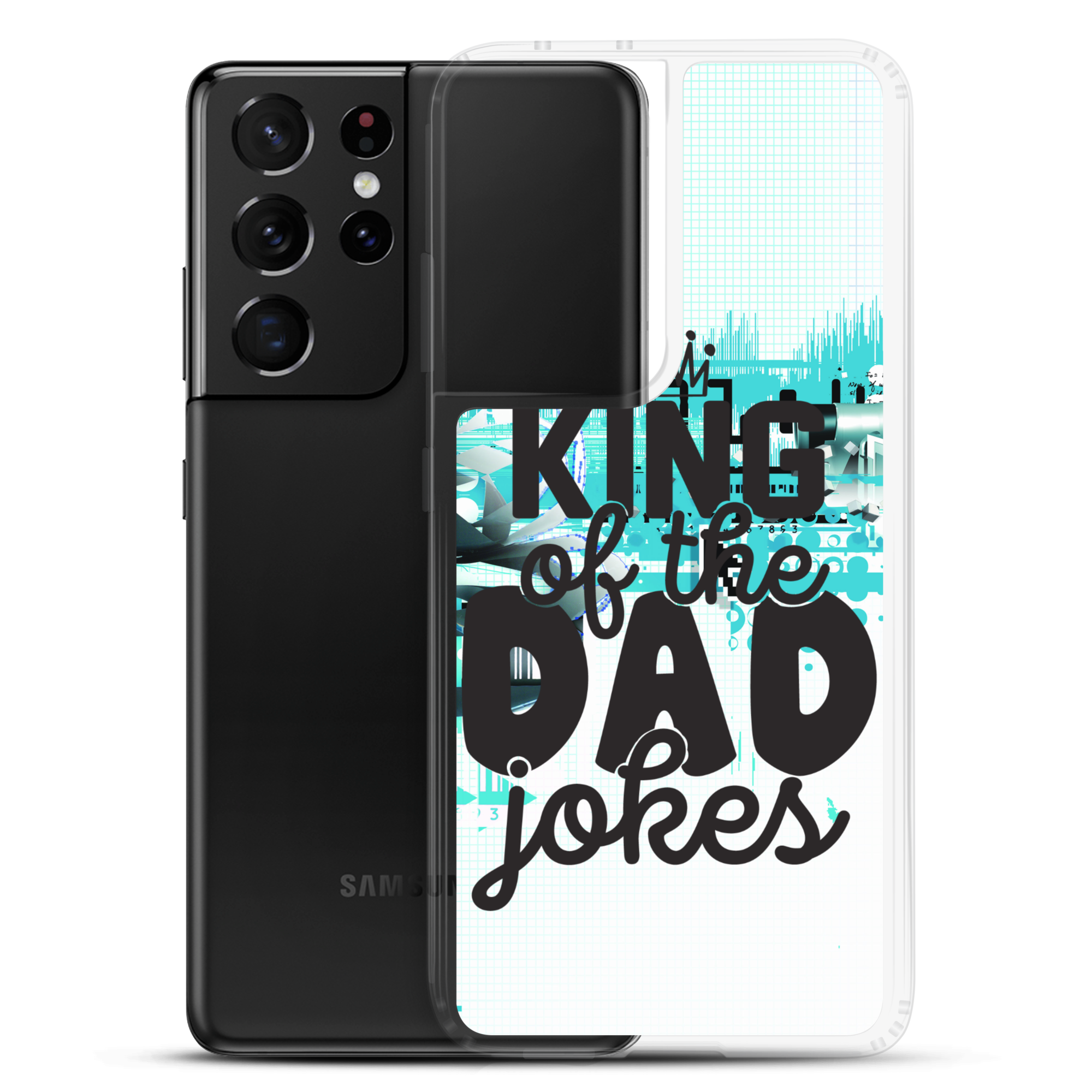 King Of The Dad Jokes Clear Case for Samsung®