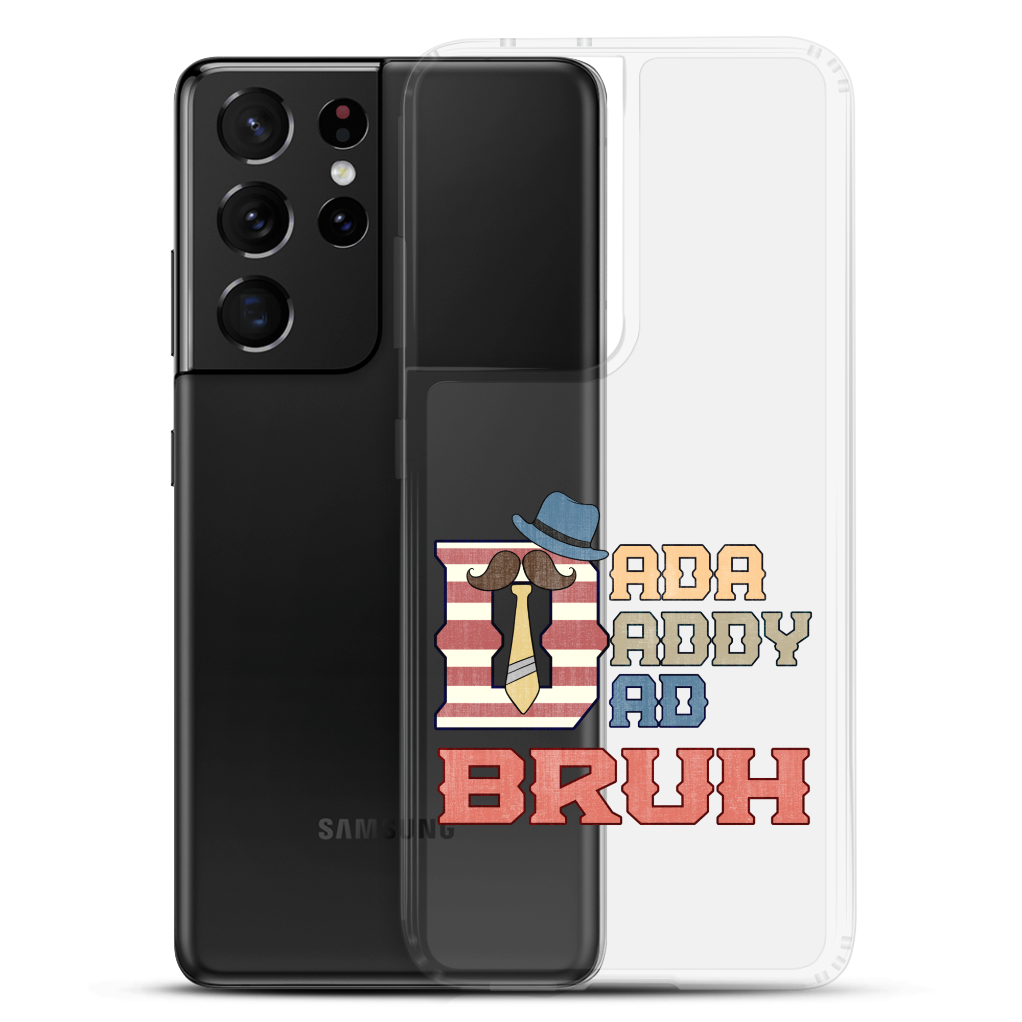 Dada Daddy Dad Bruh Clear Case for Samsung®