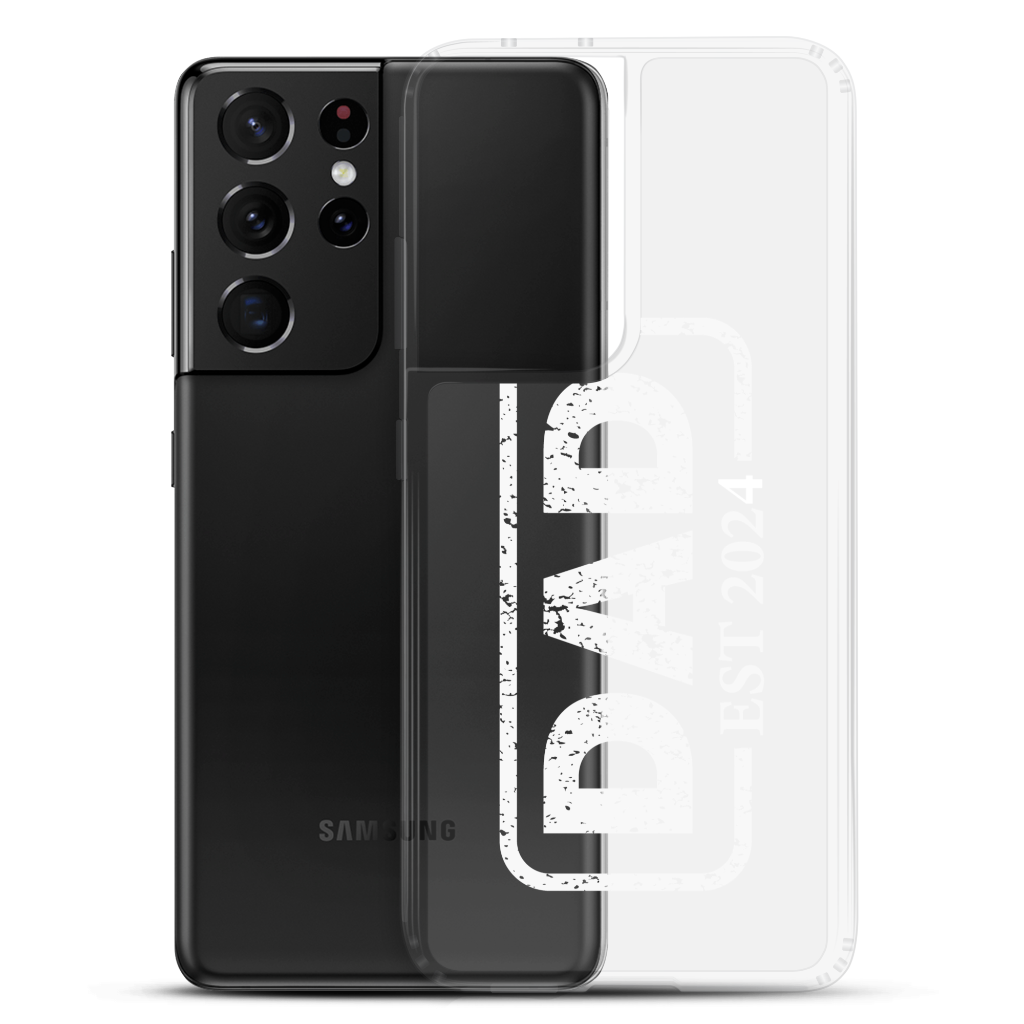 Dad Establish 2024 Clear Case for Samsung®