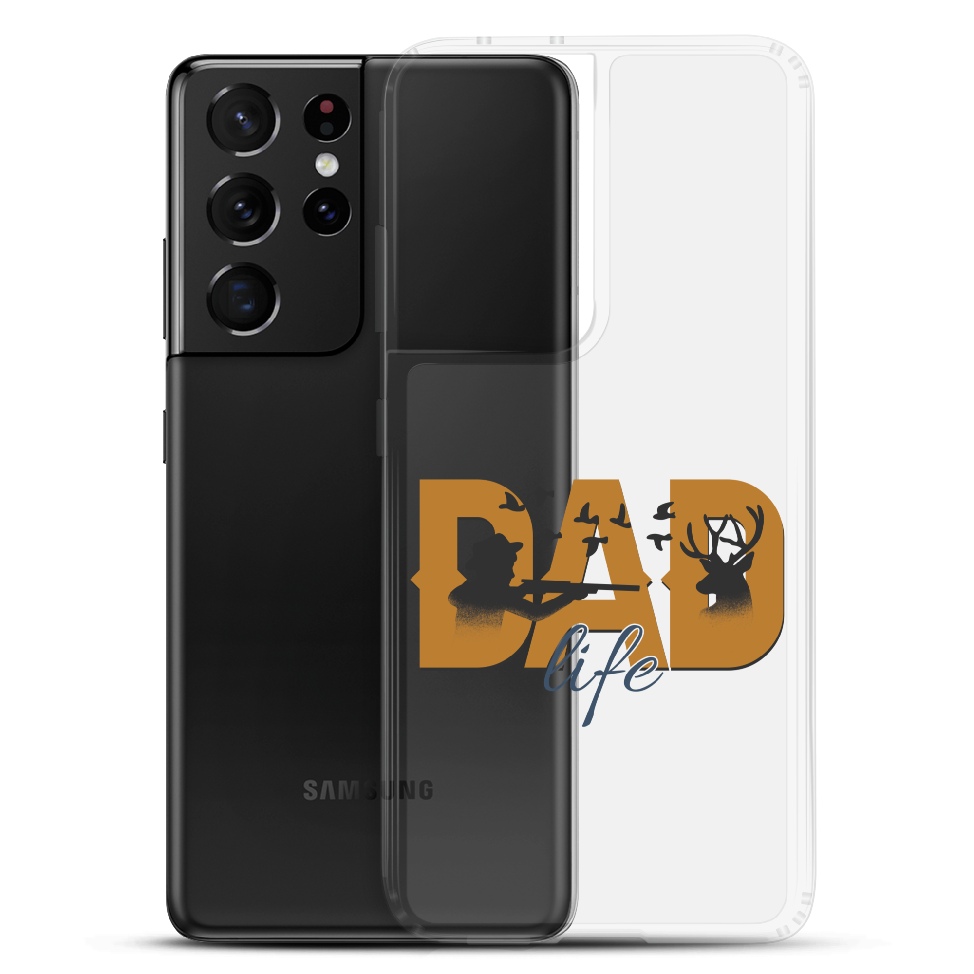 Dad Life Clear Case for Samsung®