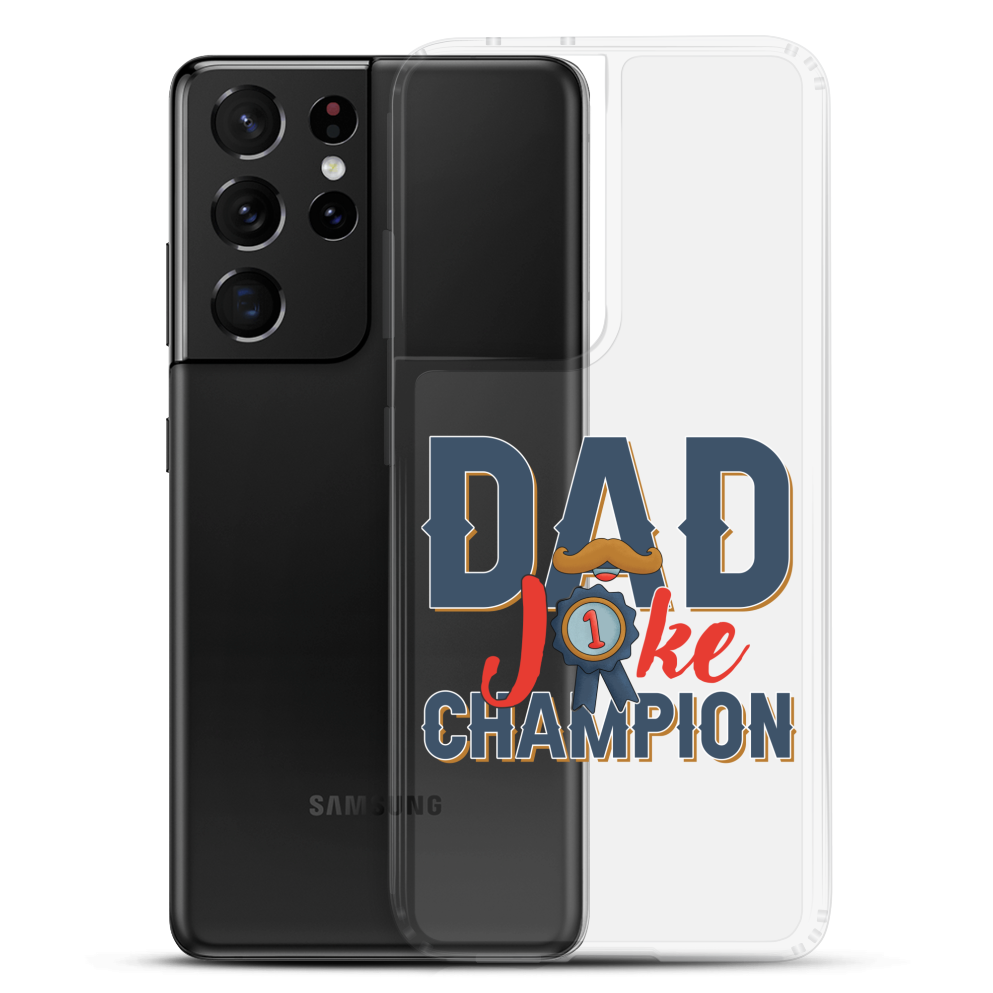 Dad Joke Champion Clear Case for Samsung®