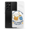 Father And Son Best Friends For Life Clear Case for Samsung®