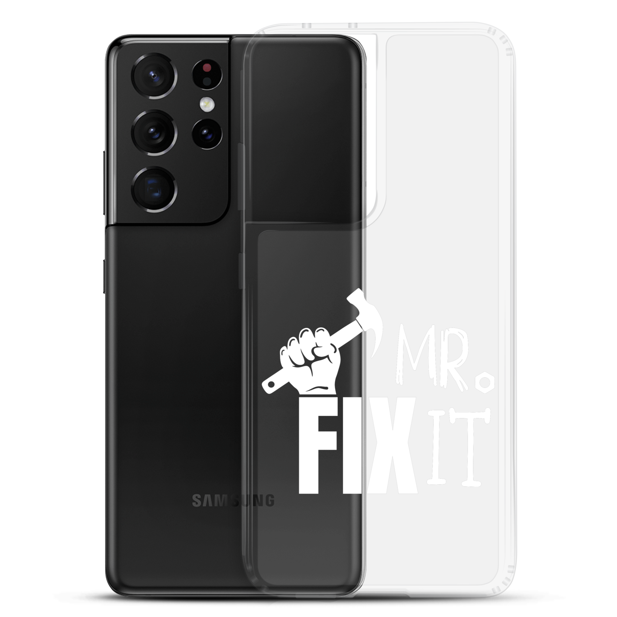 Mr fix It Clear Case for Samsung®