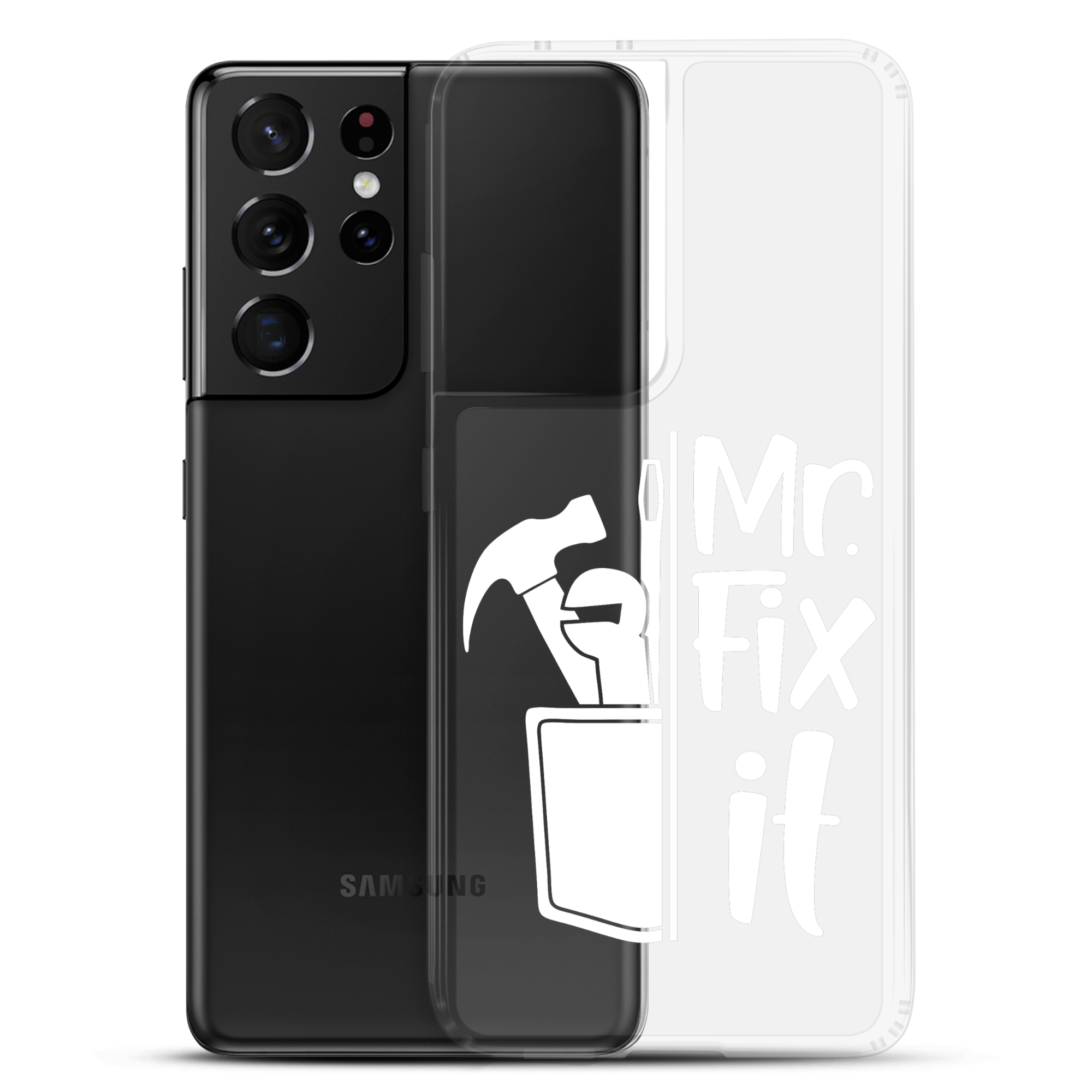 Mr fix It Clear Case for Samsung®