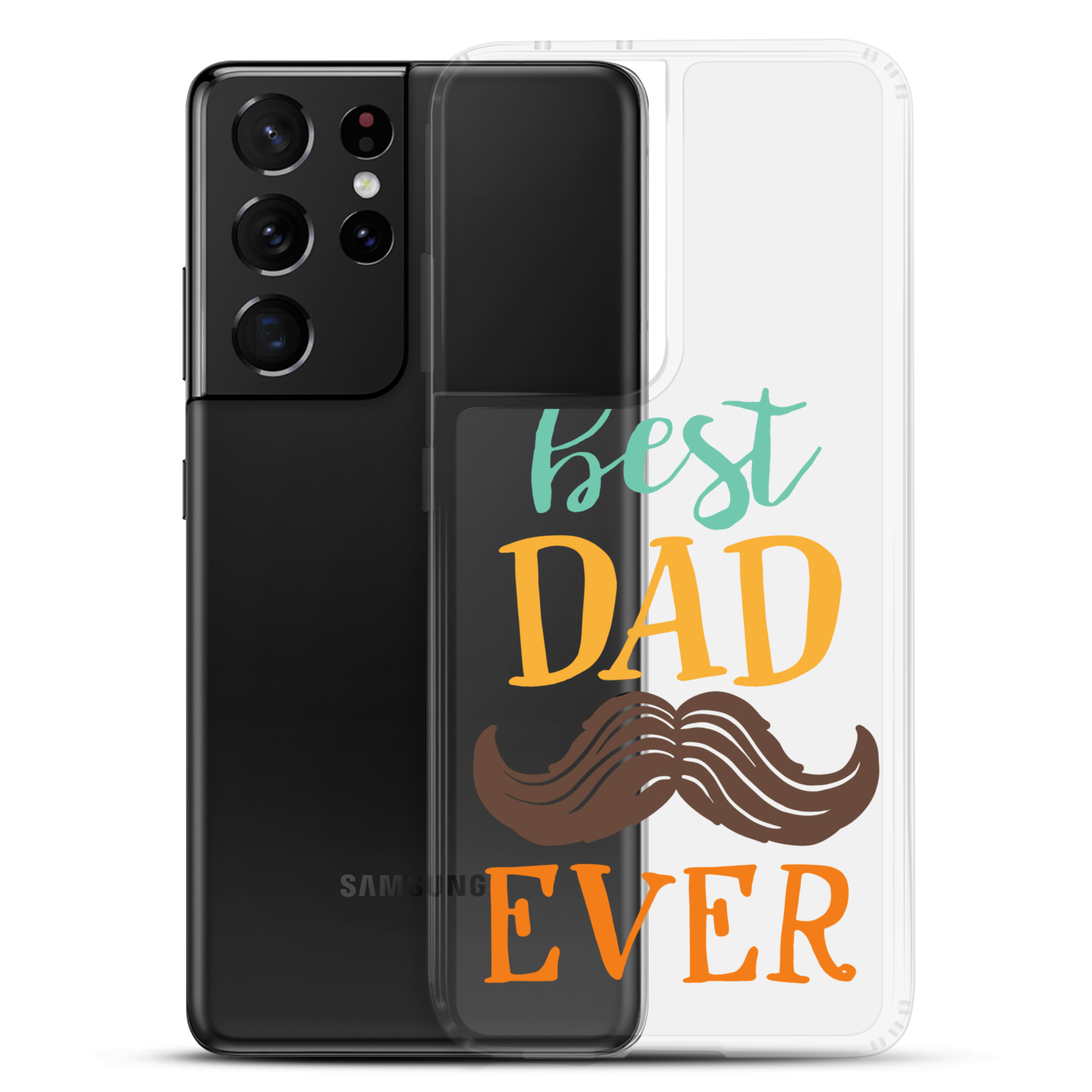 Best Dad Ever Clear Case for Samsung®