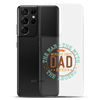 World's Best Dad Ever The Man The Myth The Legend Clear Case for Samsung®