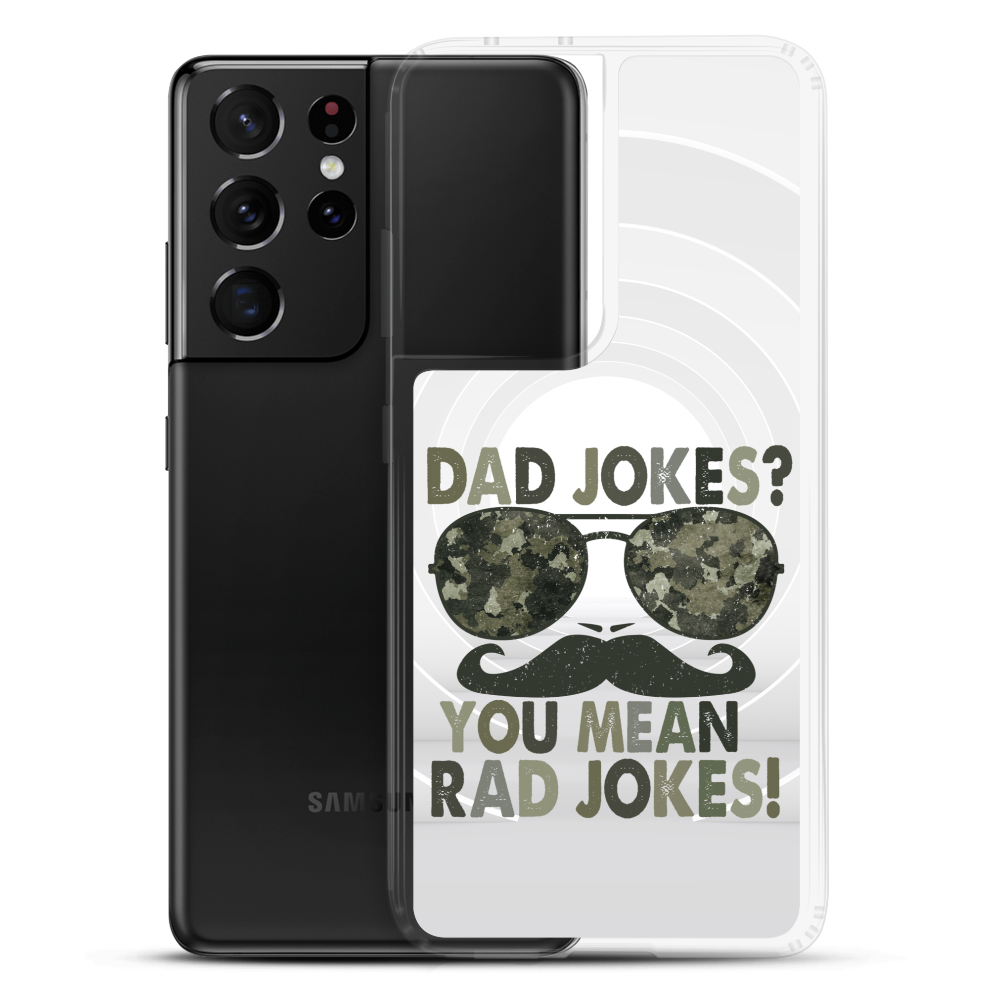 Dad Jokes? You Mean Rad Jokes Clear Case for Samsung®