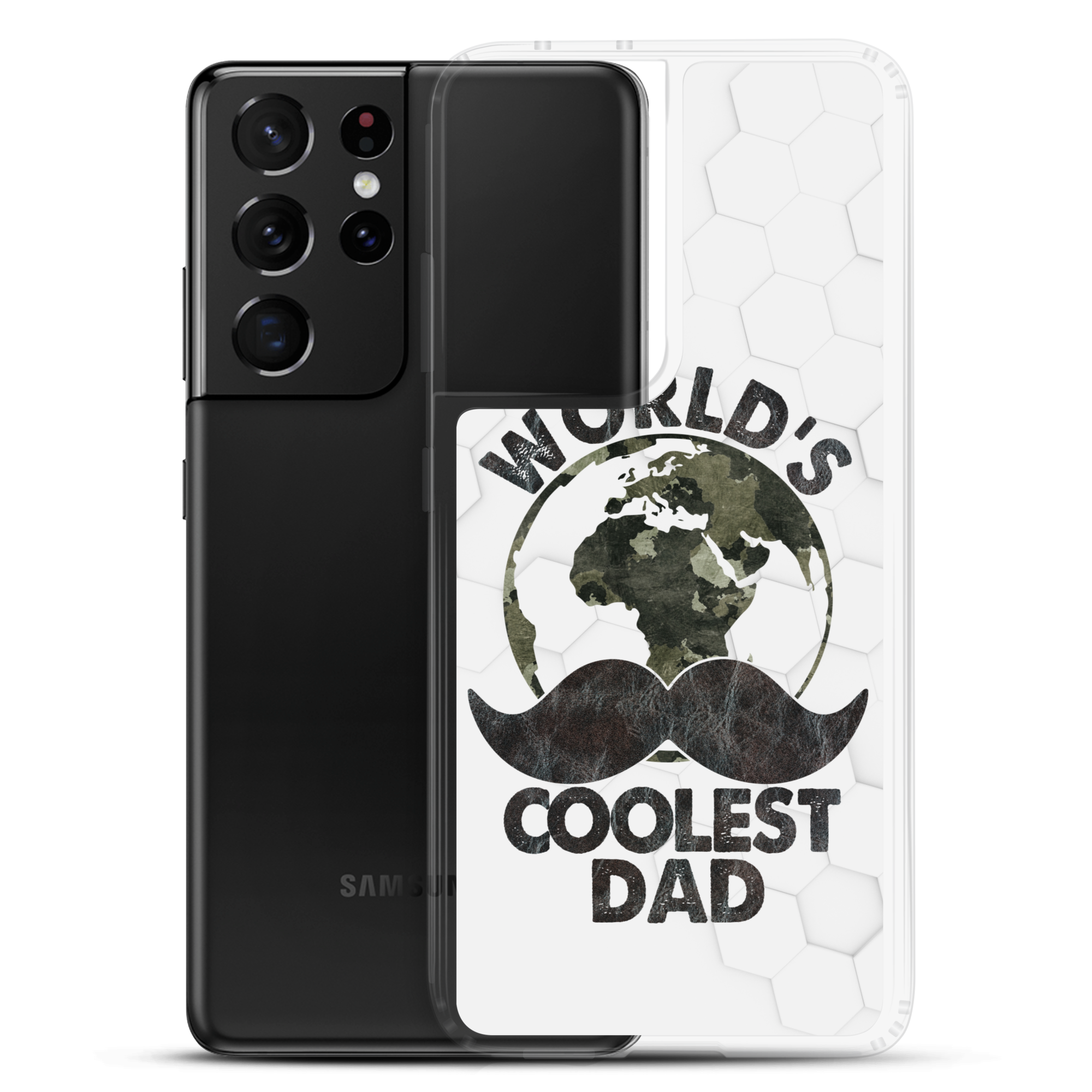 World's Coolest Dad Clear Case for Samsung®