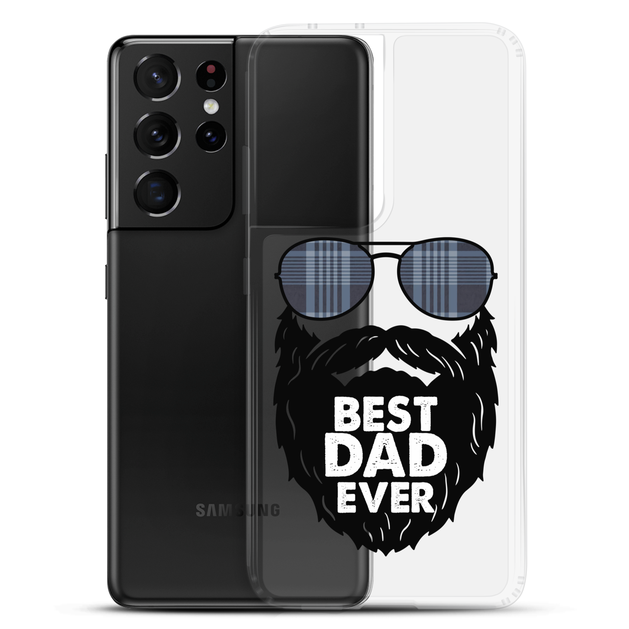 Best Dad Ever Clear Case for Samsung®