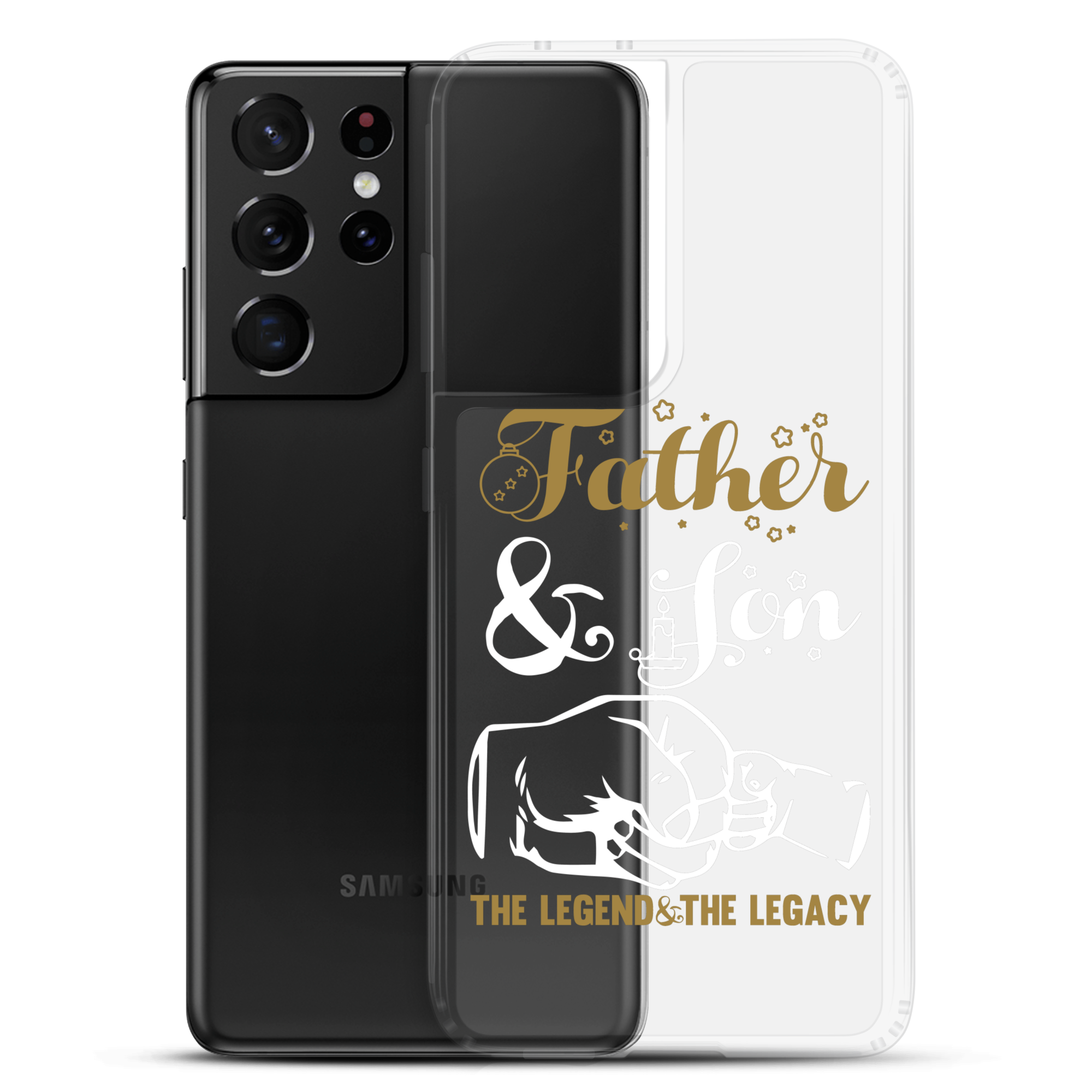 Father And Son The Legend And The Legacy Clear Case for Samsung®