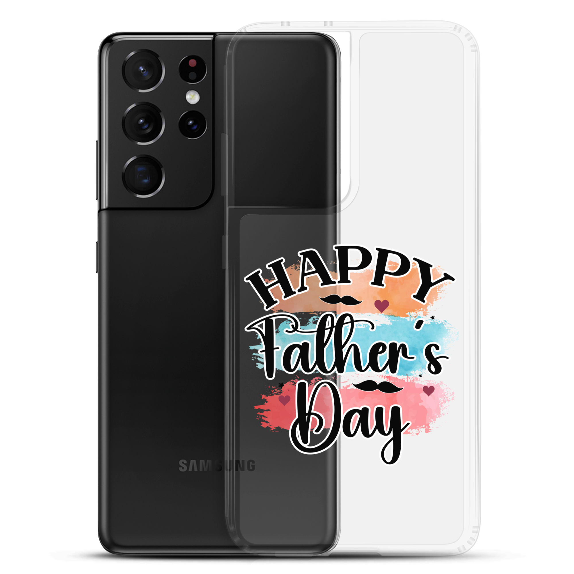 Happy Father's Day Clear Case for Samsung®