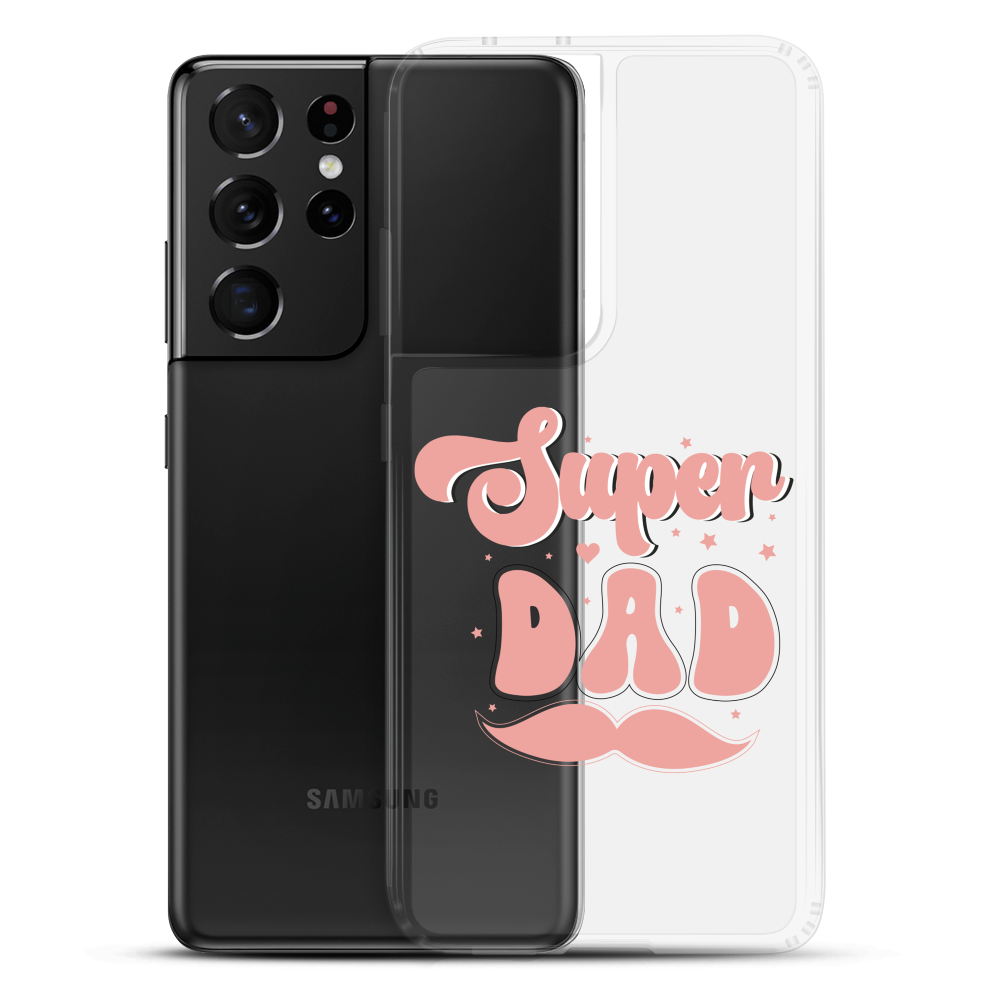 Super Dad Clear Case for Samsung®