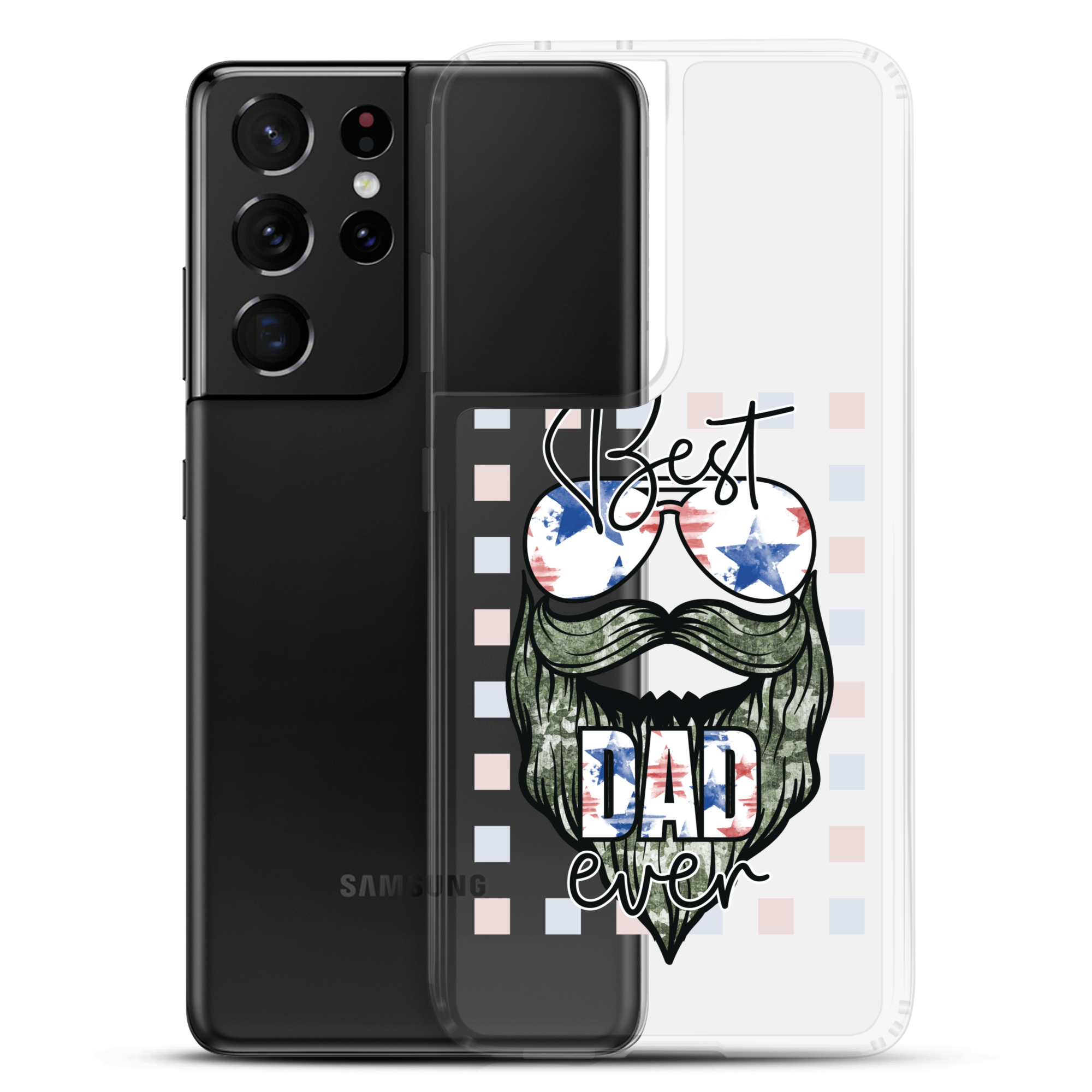 Best Dad Ever Clear Case for Samsung®