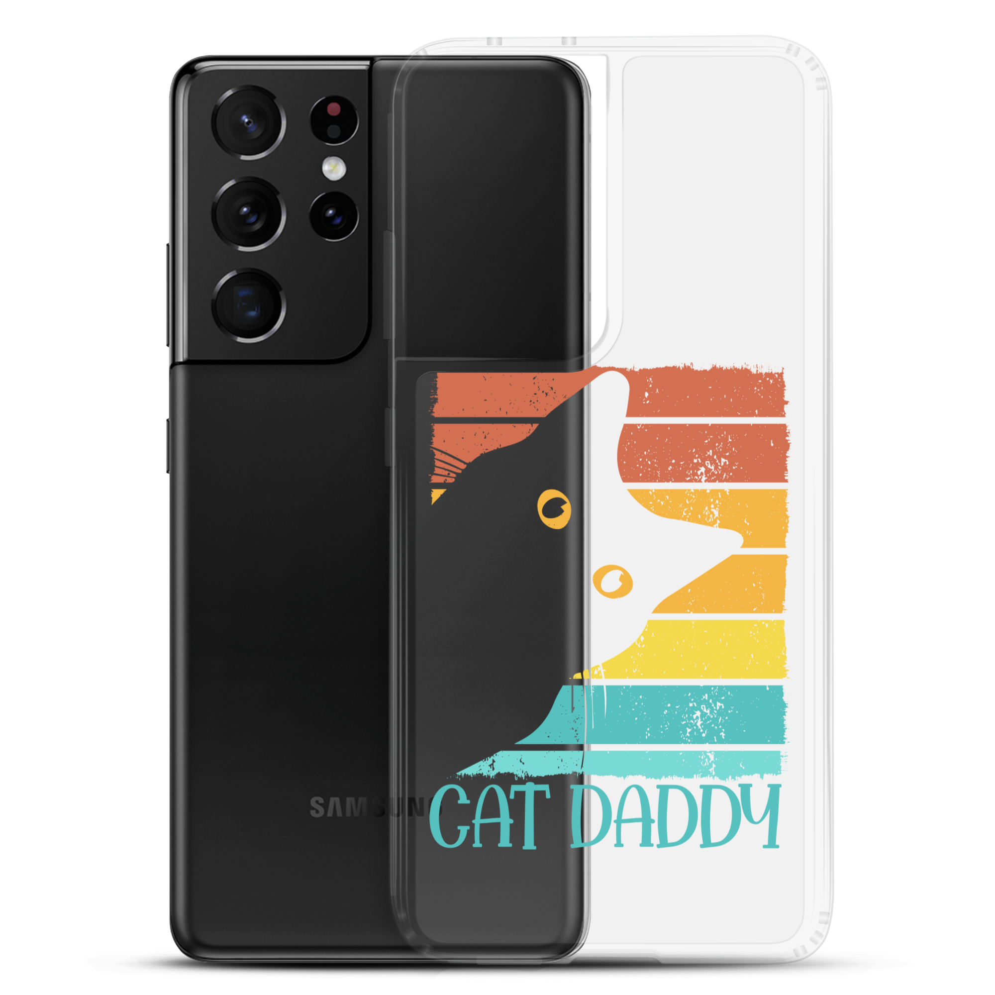 Cat Daddy Clear Case for Samsung®