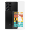 Dad And Son A Bond that can't Be Broken Clear Case for Samsung®