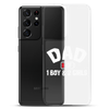 Dad Of 1 Boy And 2 Girls Clear Case for Samsung®