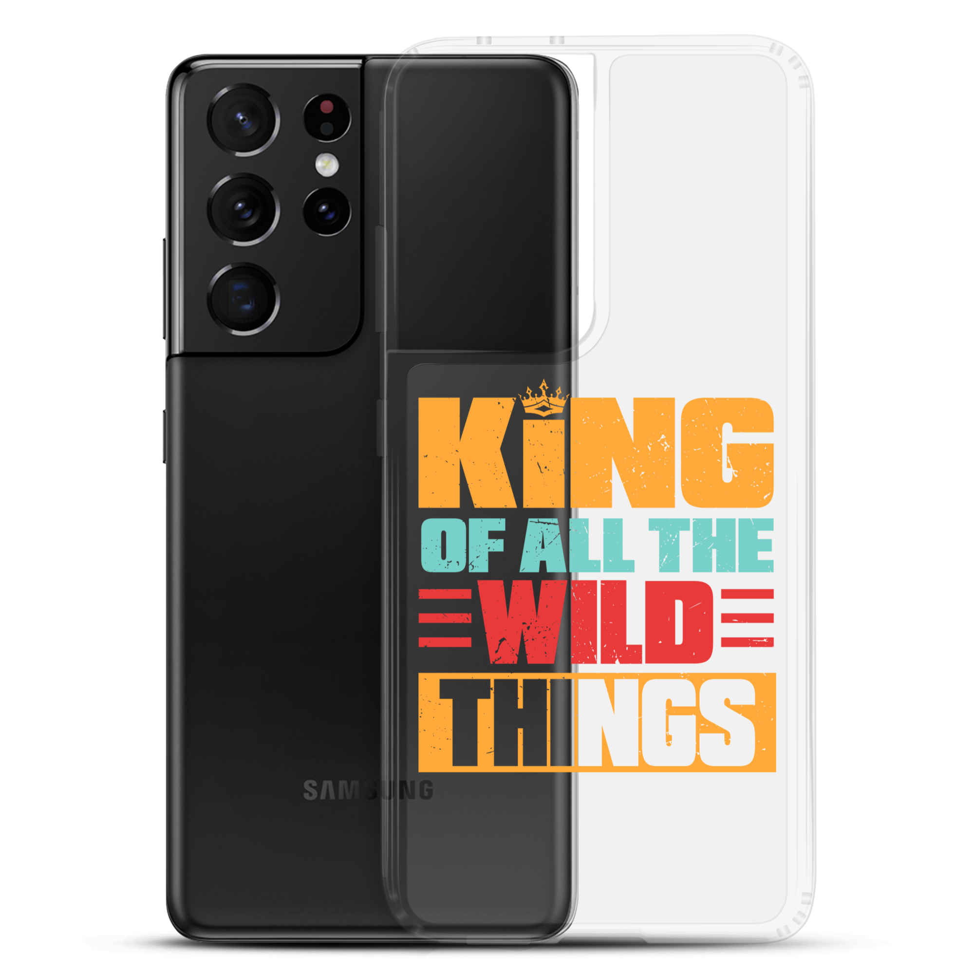 King Of All The Wild Things Clear Case for Samsung®