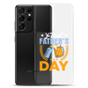 First Father's Day Clear Case for Samsung®