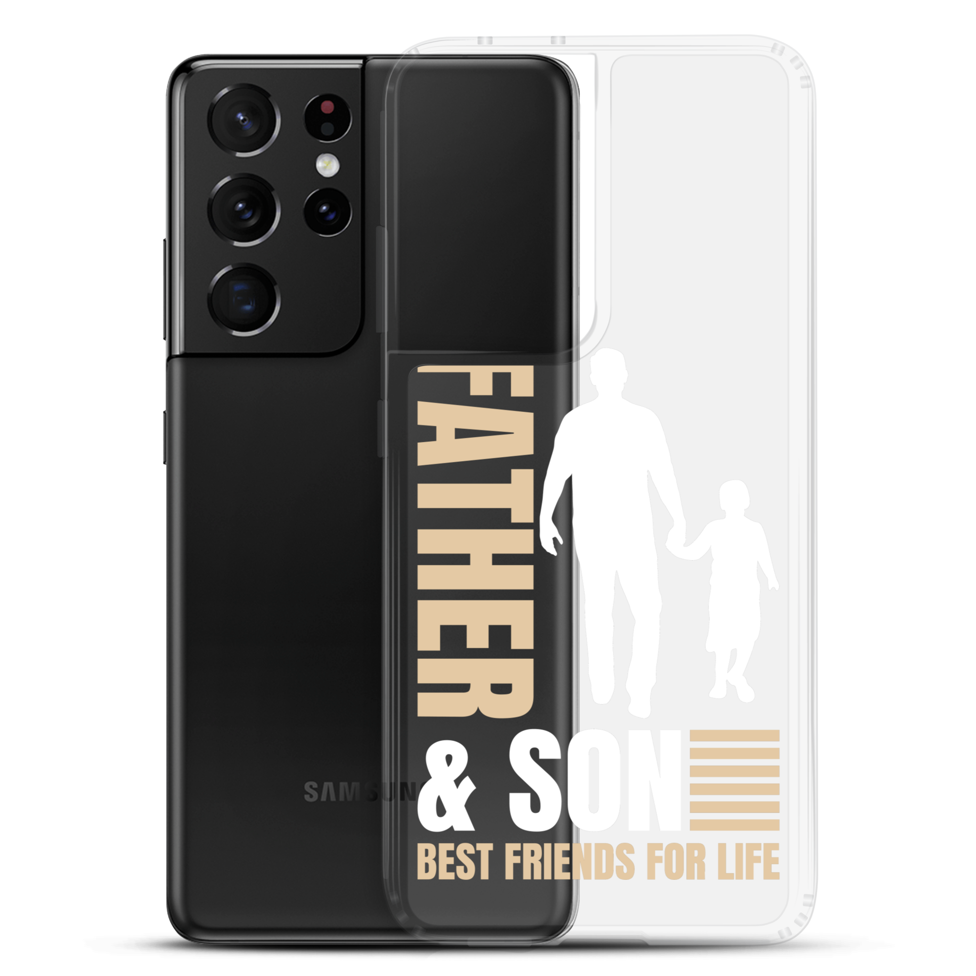 Father & Son Best Friends For Life Clear Case for Samsung®