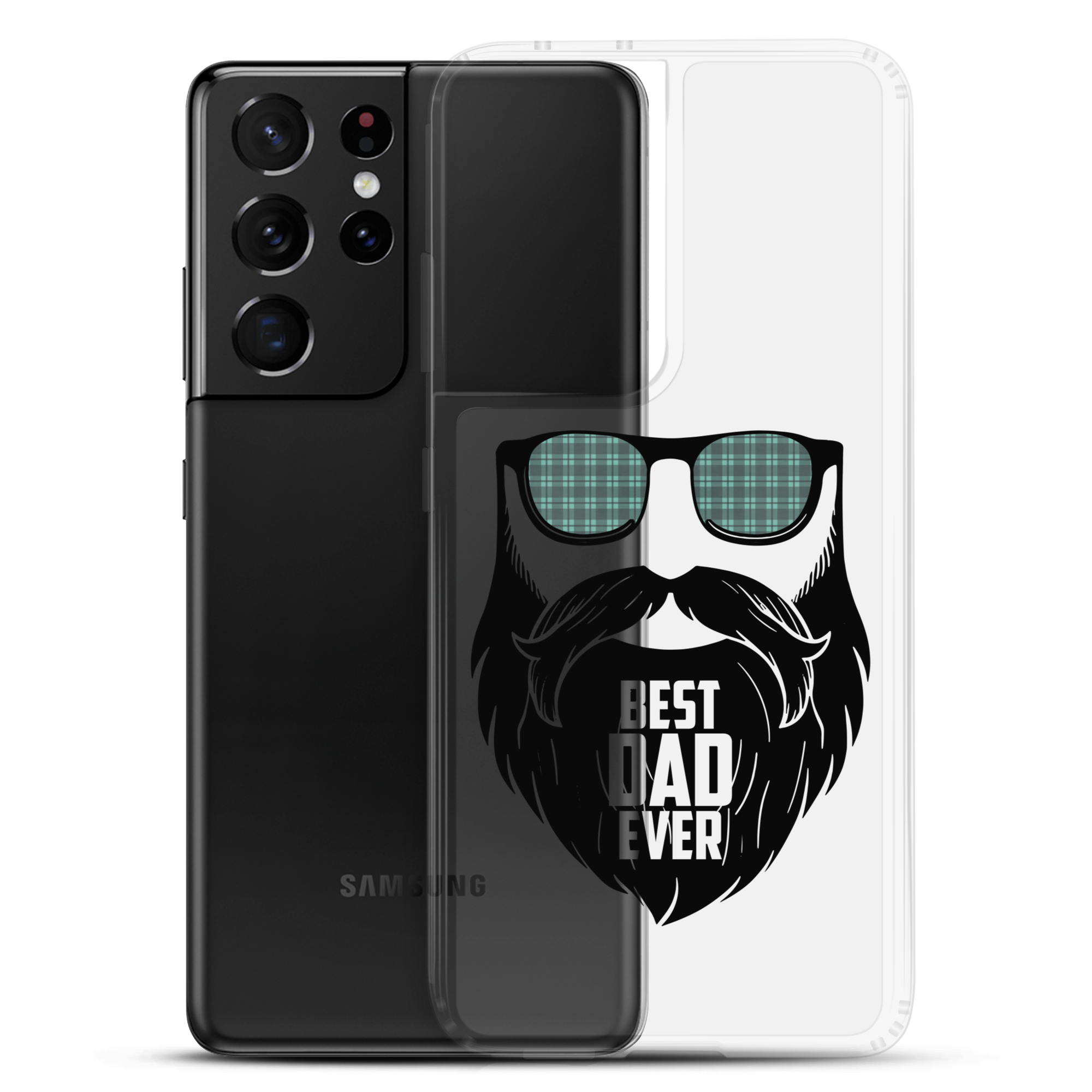 Best Dad Ever Clear Case for Samsung®