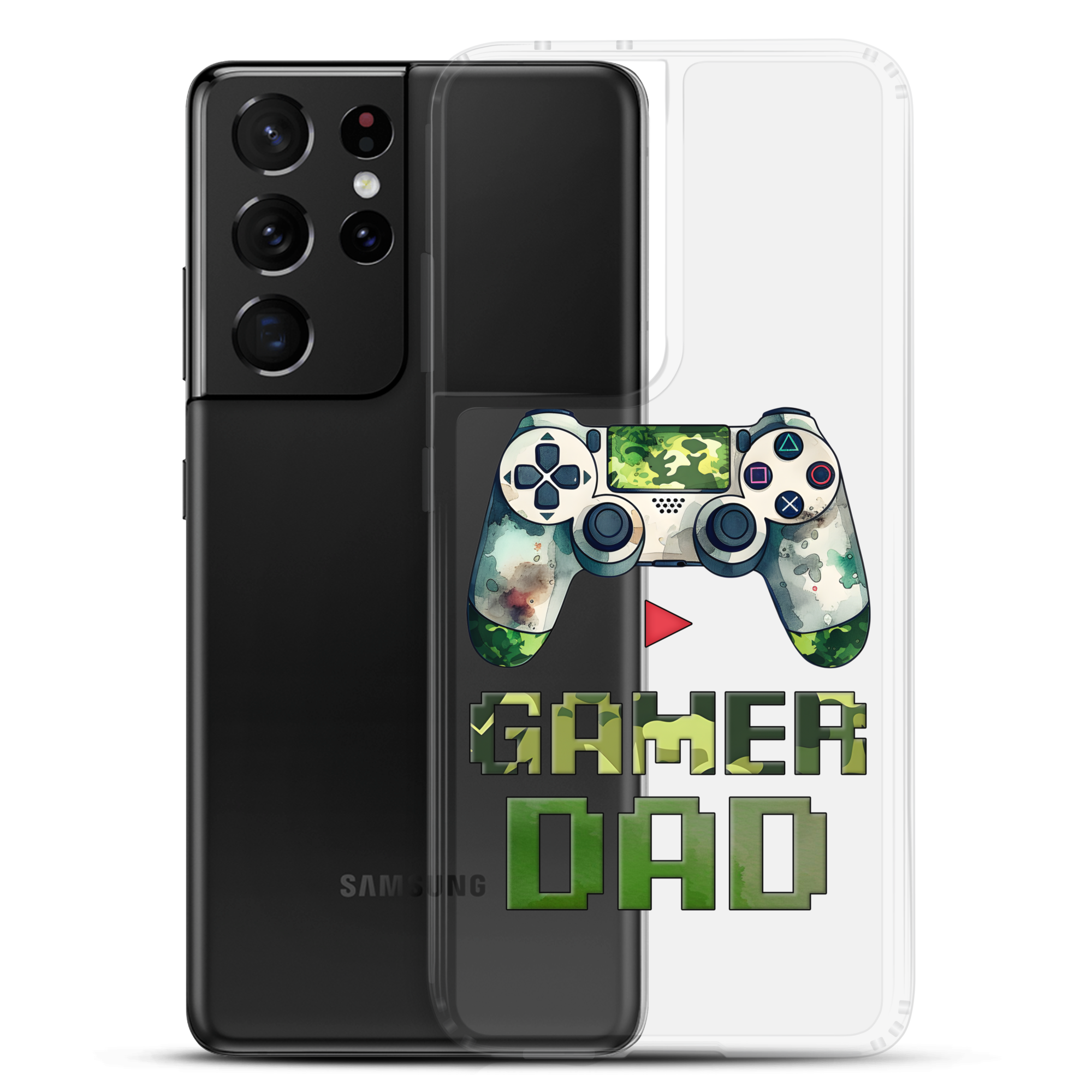 Gamer Dad Clear Case for Samsung®