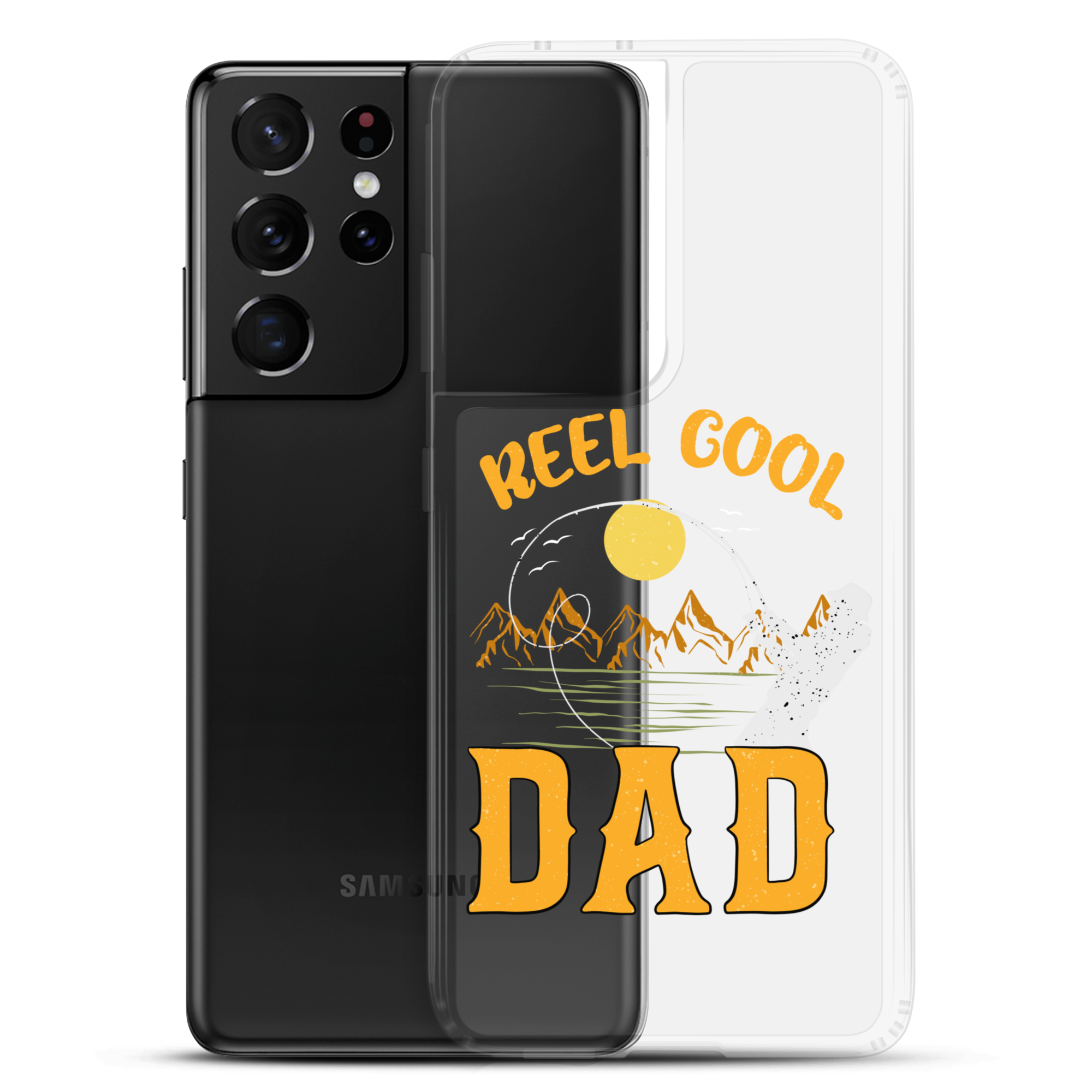 Reel Cool Dad Clear Case for Samsung®