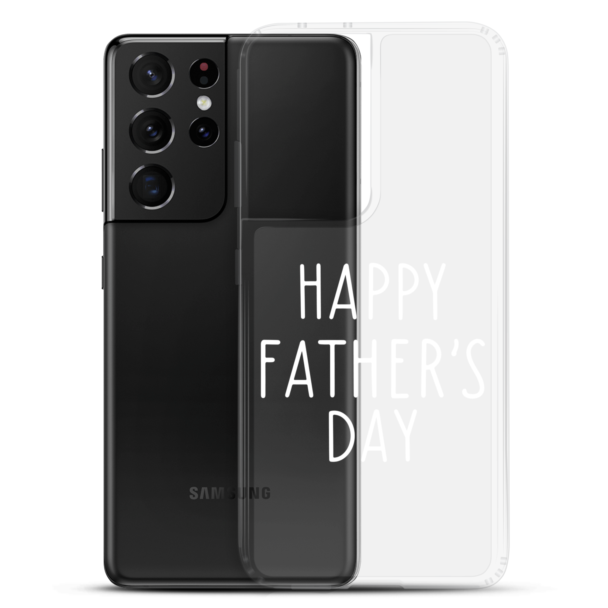 Happy Father's Day Clear Case for Samsung®