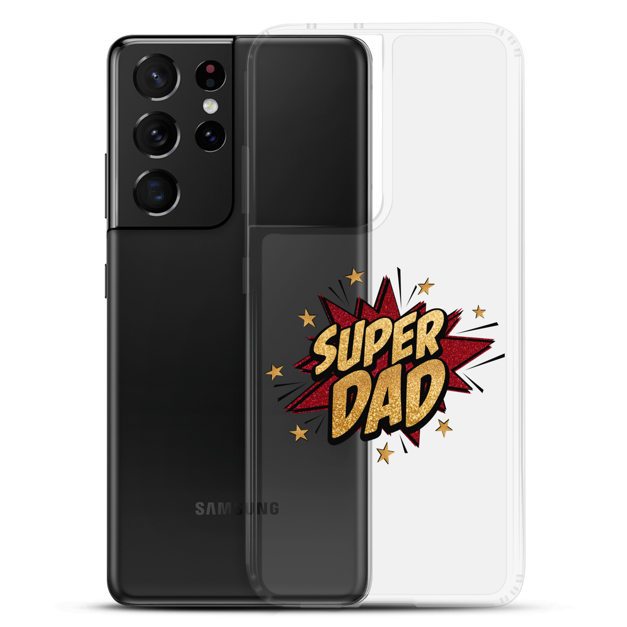 Super Dad Clear Case for Samsung®