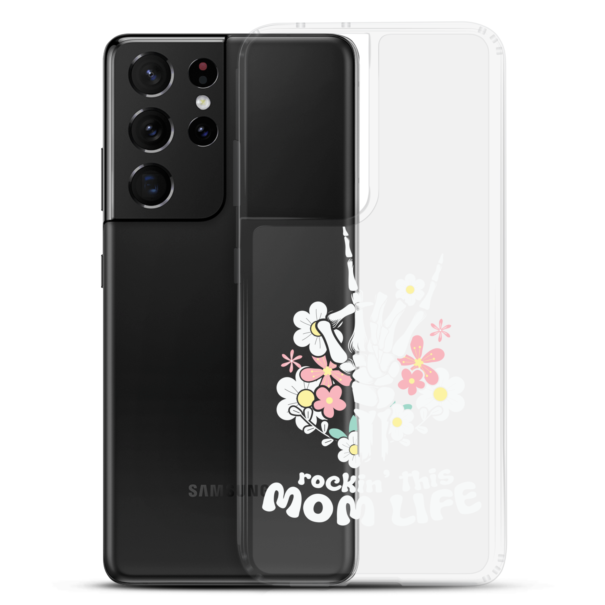 Rockin' This Mom Life Clear Case for Samsung®