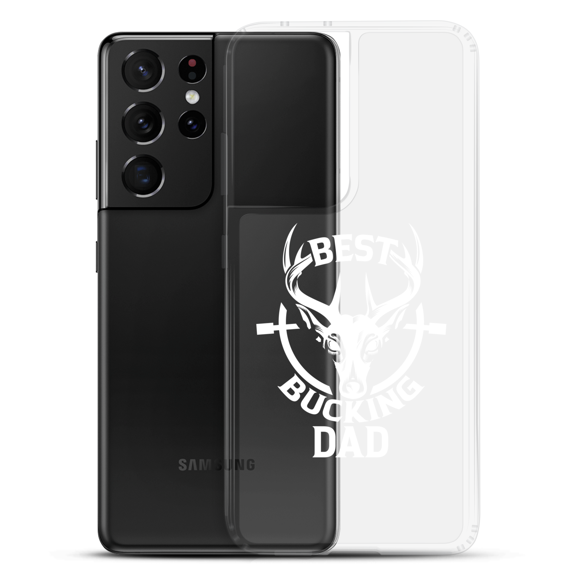 Best Bucking Dad Clear Case for Samsung®