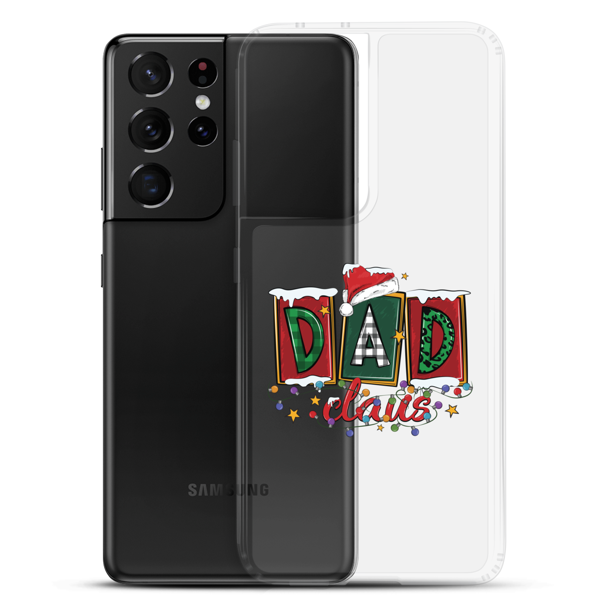 Dad Claus Clear Case for Samsung®