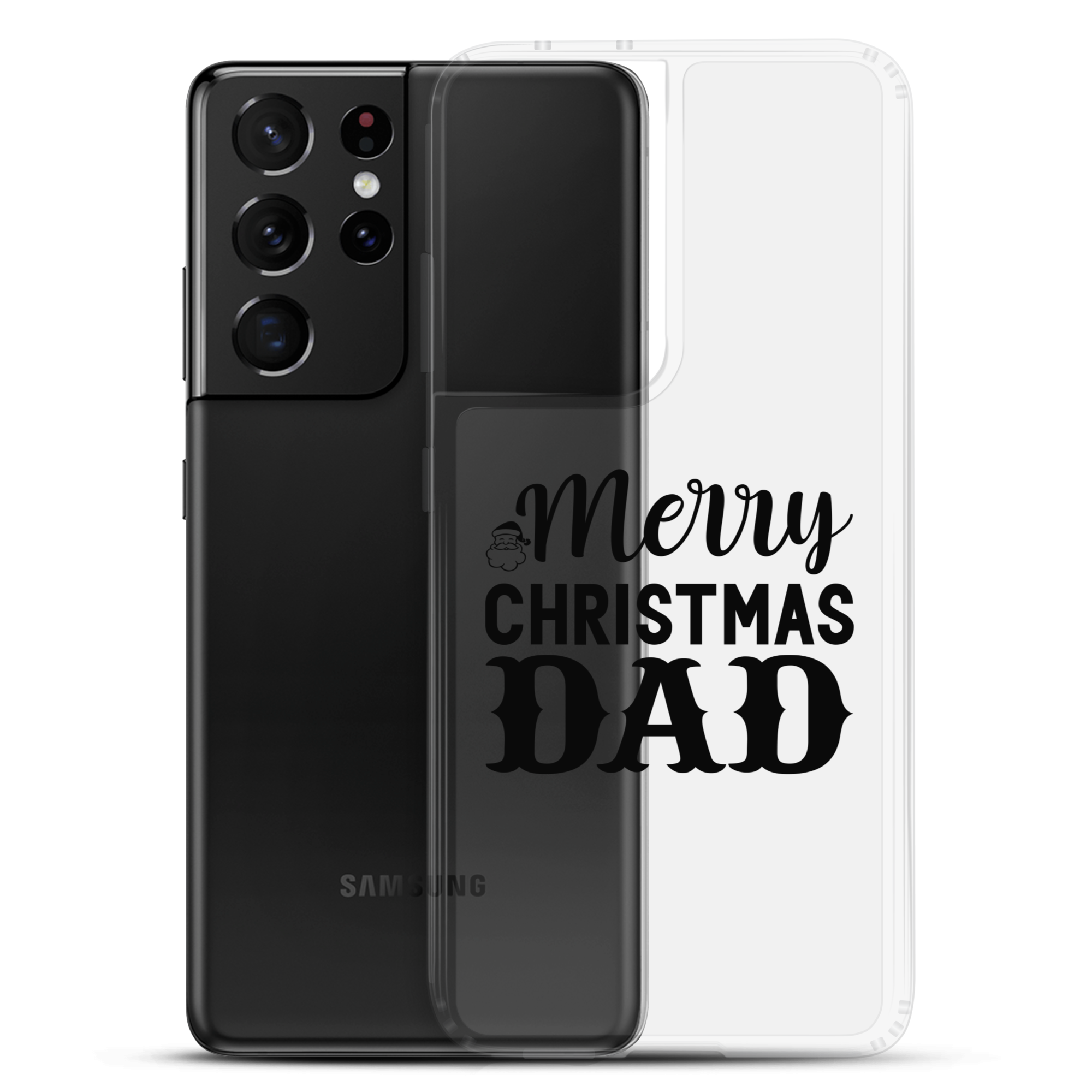 Merry Christmas Dad Clear Case for Samsung®