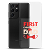 First Christmas As Dad Clear Case for Samsung®