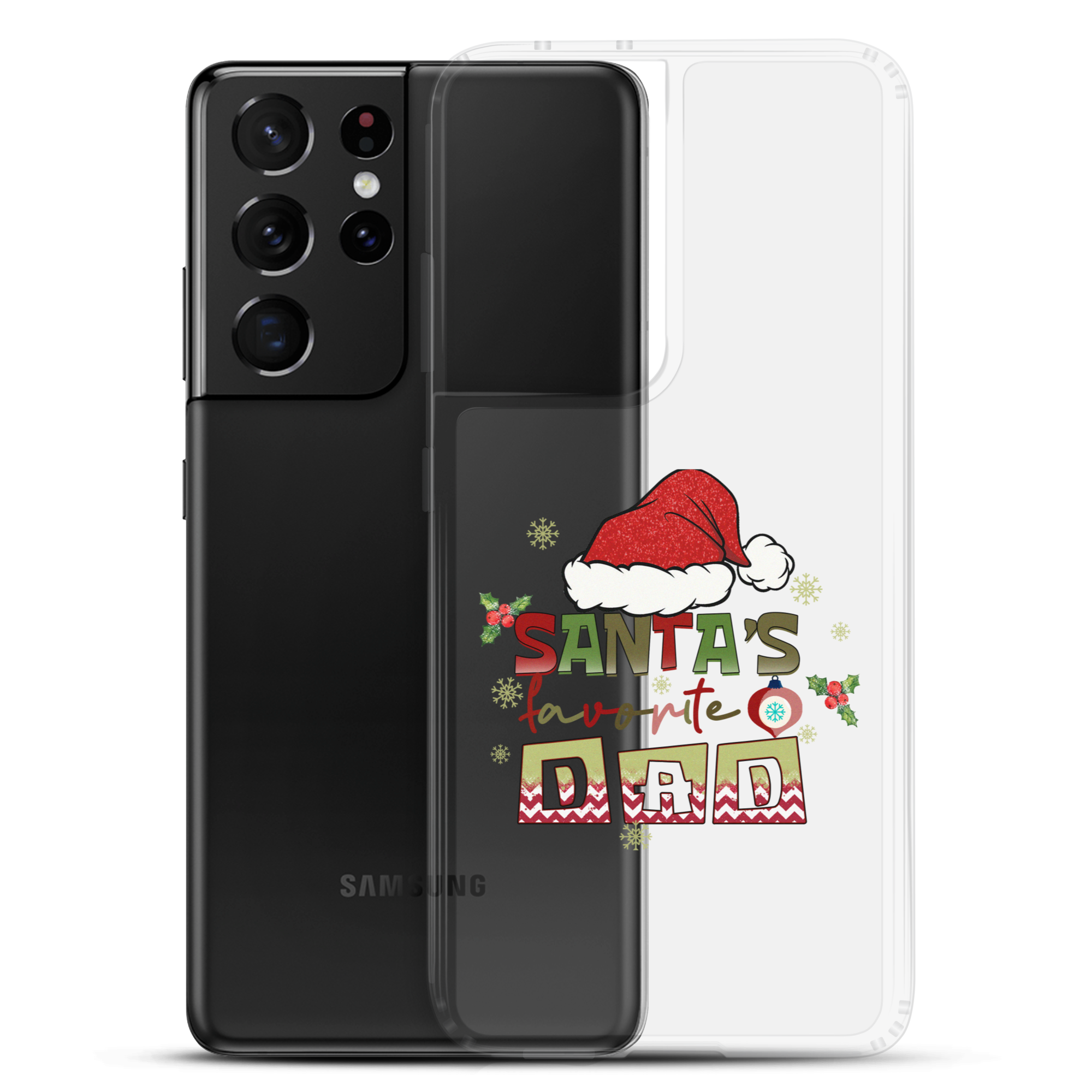 Santa's Favorite Dad Clear Case for Samsung®